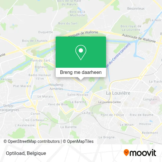 Optiload kaart