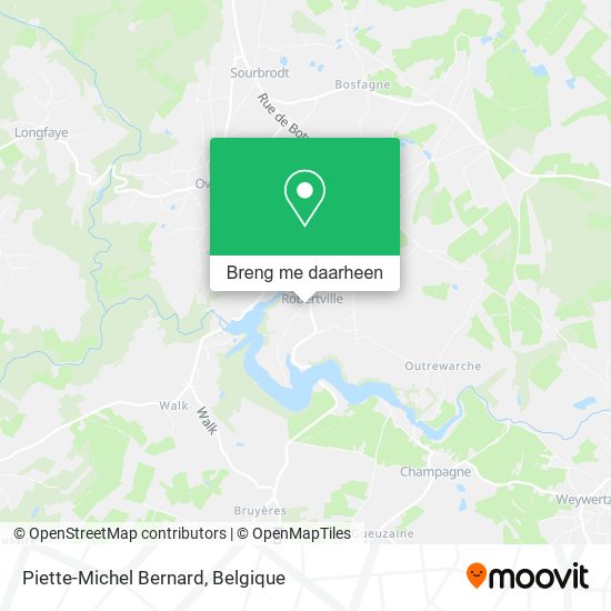 Piette-Michel Bernard kaart