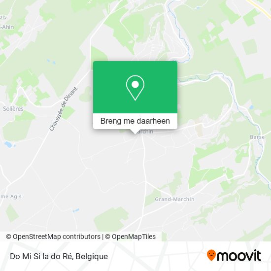 Do Mi Si la do Ré kaart