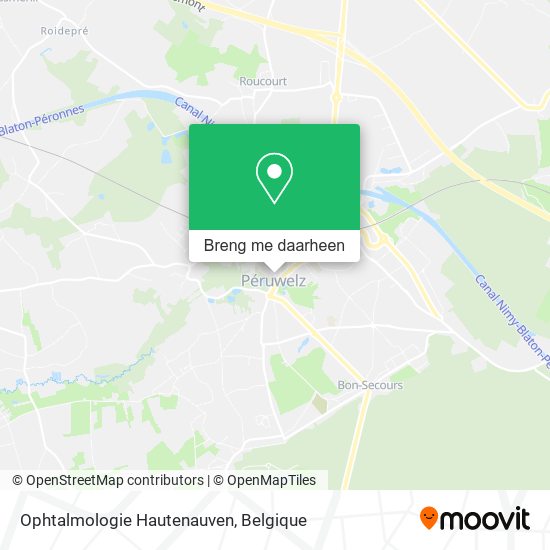Ophtalmologie Hautenauven kaart