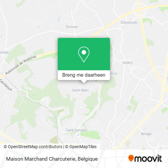Maison Marchand Charcuterie kaart