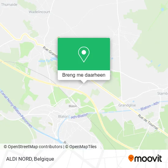 ALDI NORD kaart