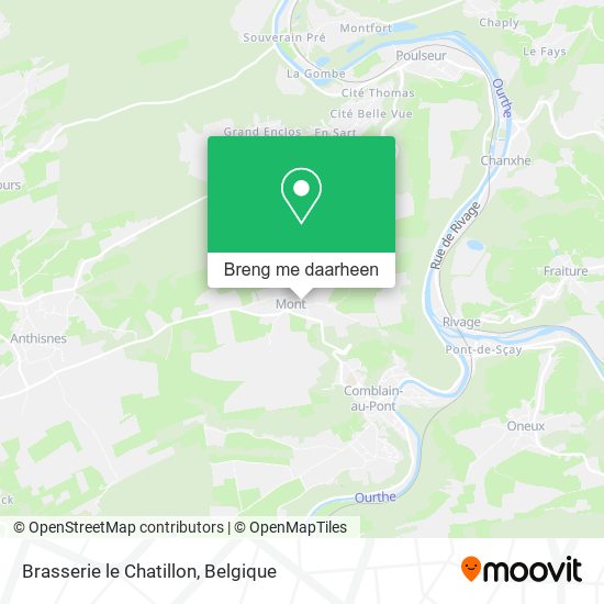 Brasserie le Chatillon kaart