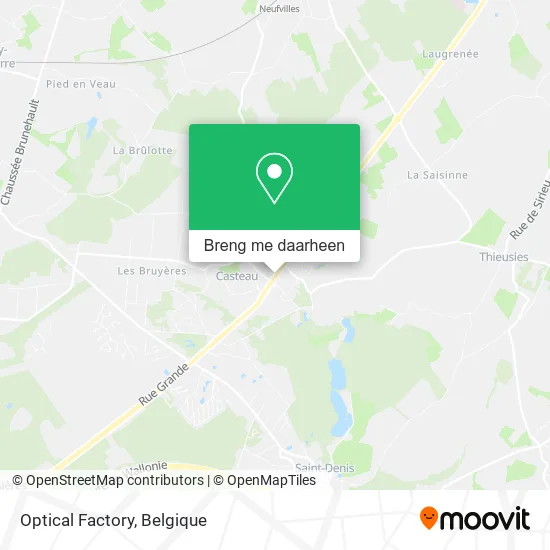 Optical Factory kaart