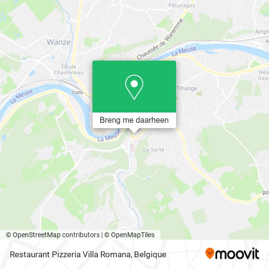Restaurant Pizzeria Villa Romana kaart