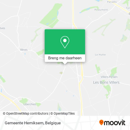 Gemeente Hemiksem kaart