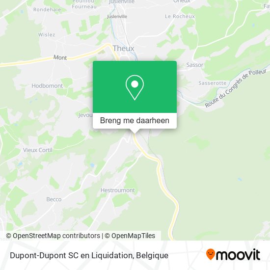 Dupont-Dupont SC en Liquidation kaart
