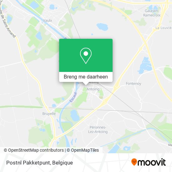 Postnl Pakketpunt kaart