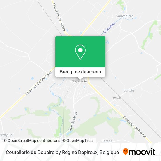 Coutellerie du Douaire by Regine Depireux kaart