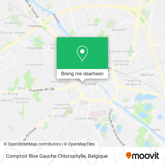 Comptoir Rive Gauche Chlorophylle kaart