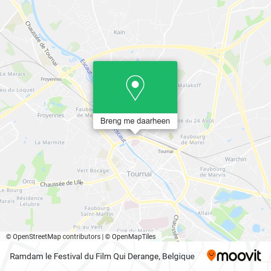 Ramdam le Festival du Film Qui Derange kaart