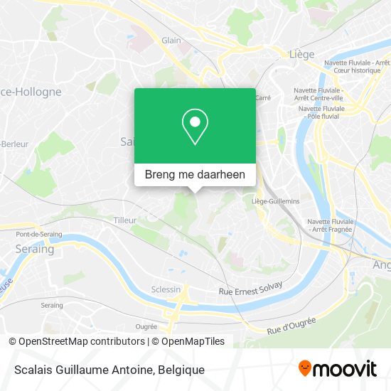 Scalais Guillaume Antoine kaart