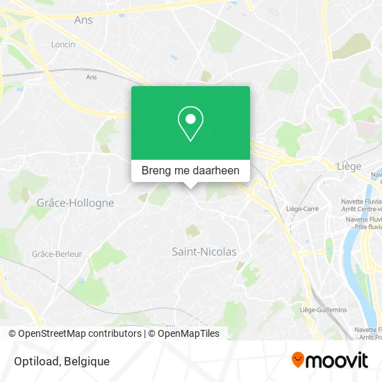 Optiload kaart