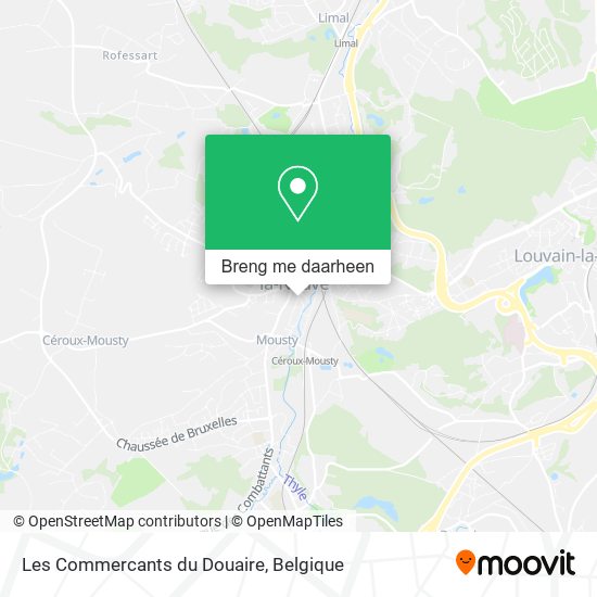 Les Commercants du Douaire kaart