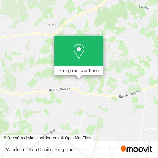 Vandermotten Dimitri kaart