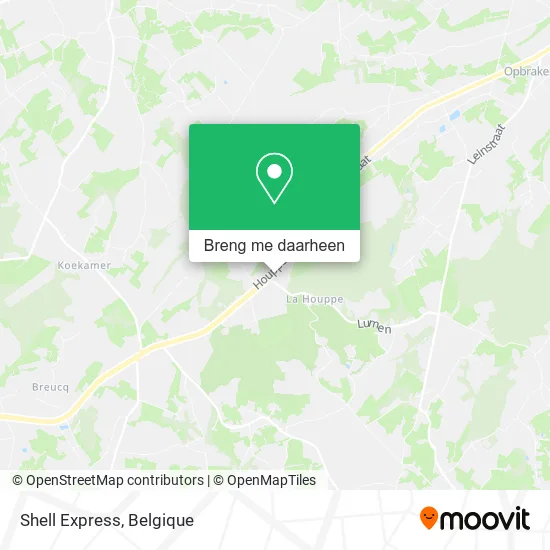 Shell Express kaart