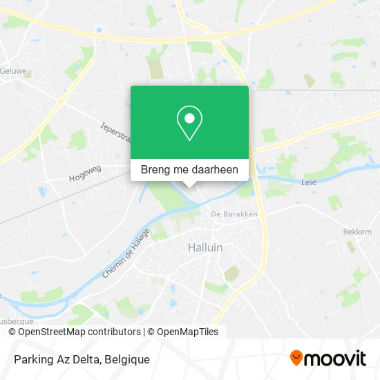 Parking Az Delta kaart