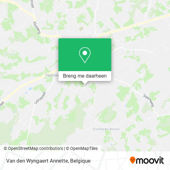 Van den Wyngaert Annette kaart