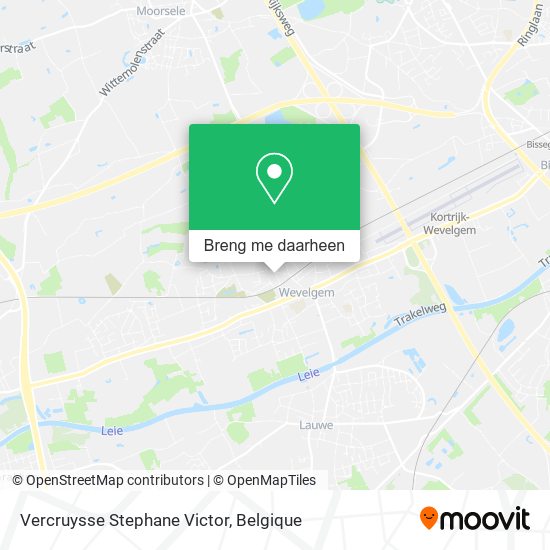 Vercruysse Stephane Victor kaart