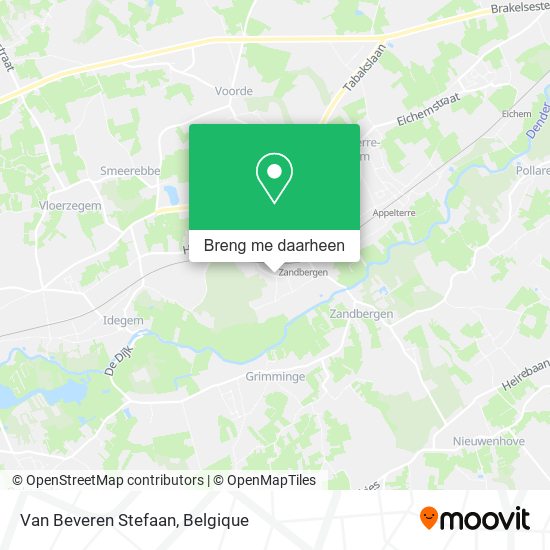 Van Beveren Stefaan kaart