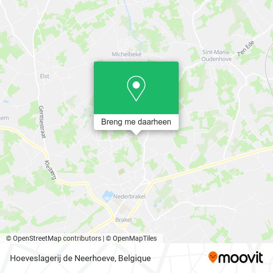 Hoeveslagerij de Neerhoeve kaart