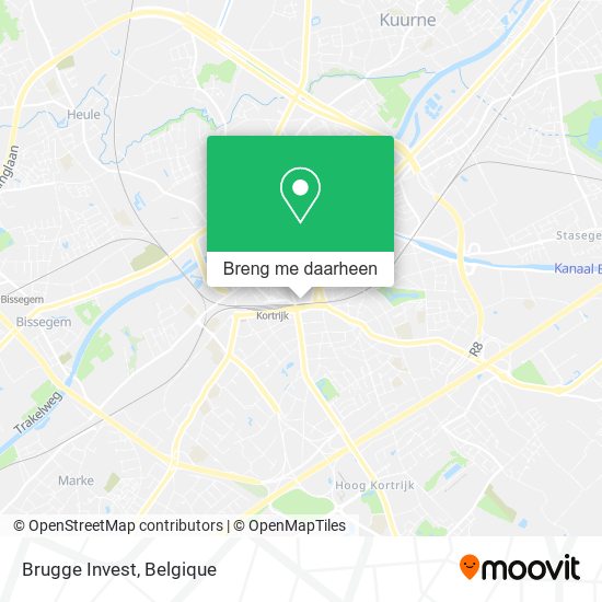 Brugge Invest kaart