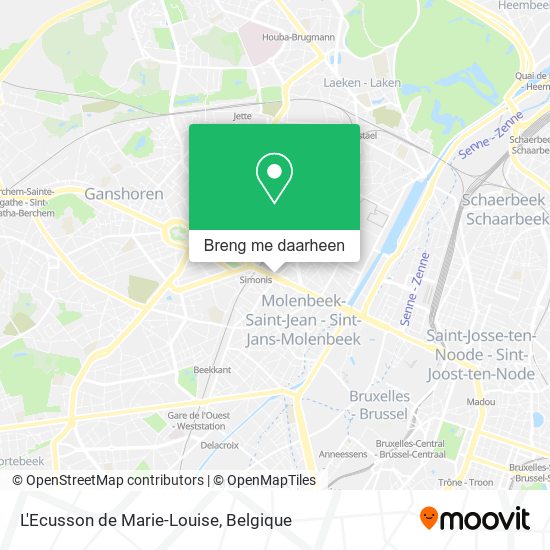 L'Ecusson de Marie-Louise kaart