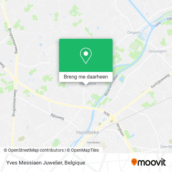 Yves Messiaen Juwelier kaart