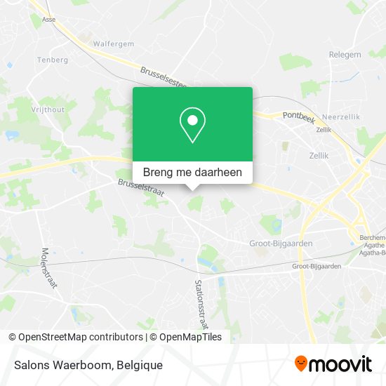 Salons Waerboom kaart