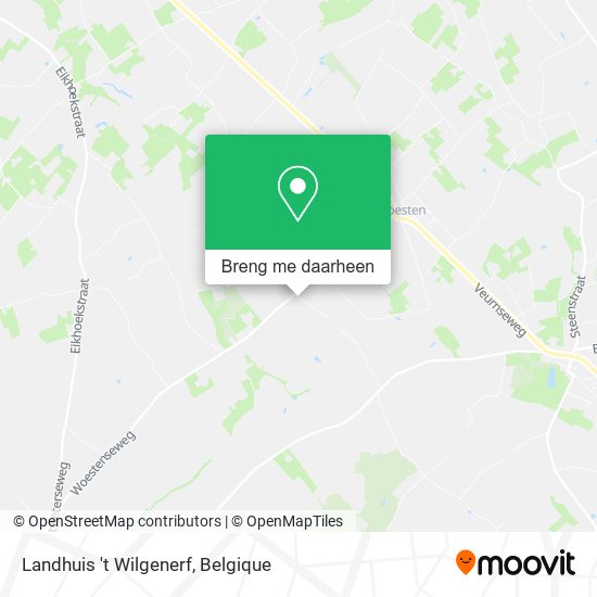 Landhuis 't Wilgenerf kaart