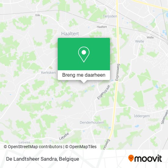 De Landtsheer Sandra kaart