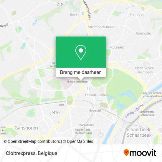 Cloitrexpress kaart