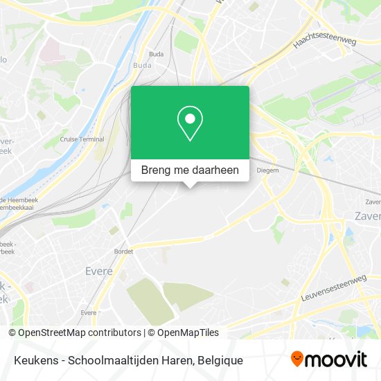 Keukens - Schoolmaaltijden Haren kaart