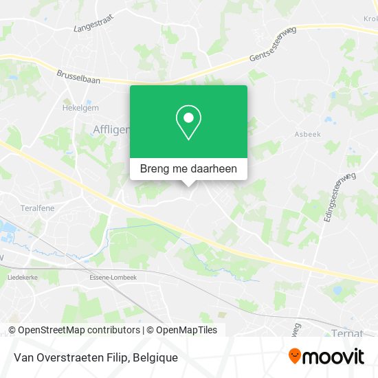 Van Overstraeten Filip kaart