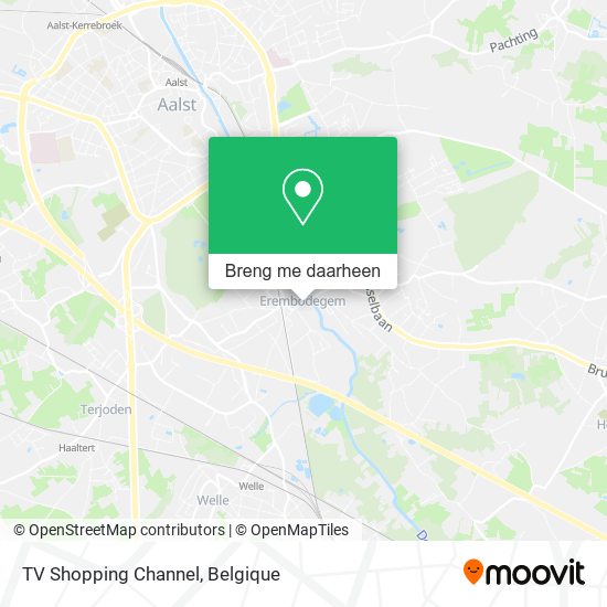 TV Shopping Channel kaart