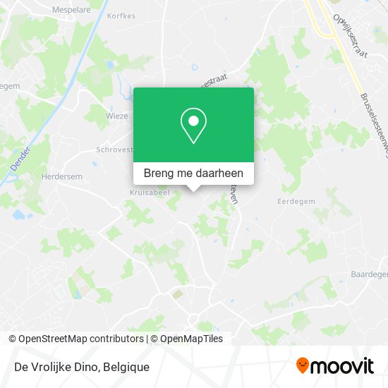 De Vrolijke Dino kaart
