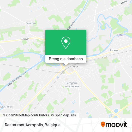 Restaurant Acropolis kaart