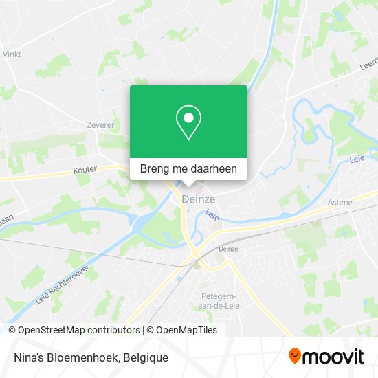 Nina's Bloemenhoek kaart