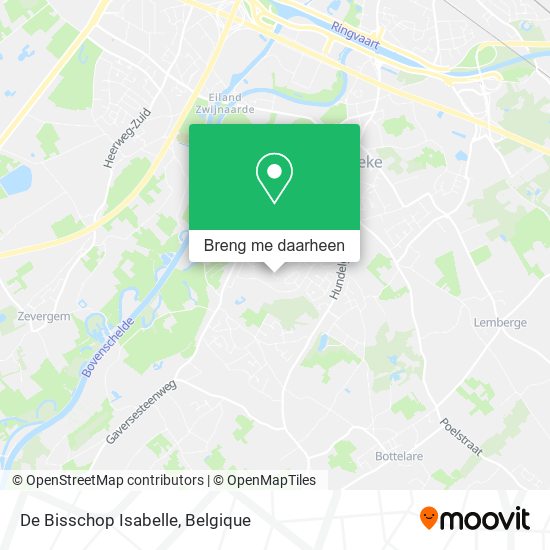 De Bisschop Isabelle kaart