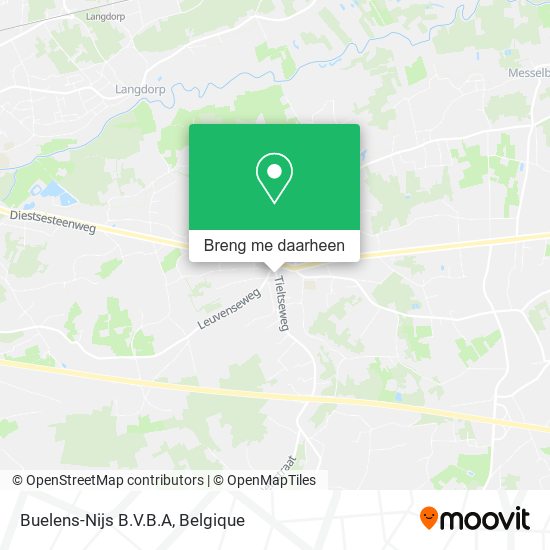 Buelens-Nijs B.V.B.A kaart