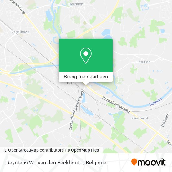 Reyntens W - van den Eeckhout J kaart