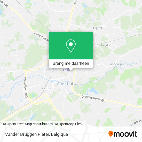 Vander Bruggen Pieter kaart