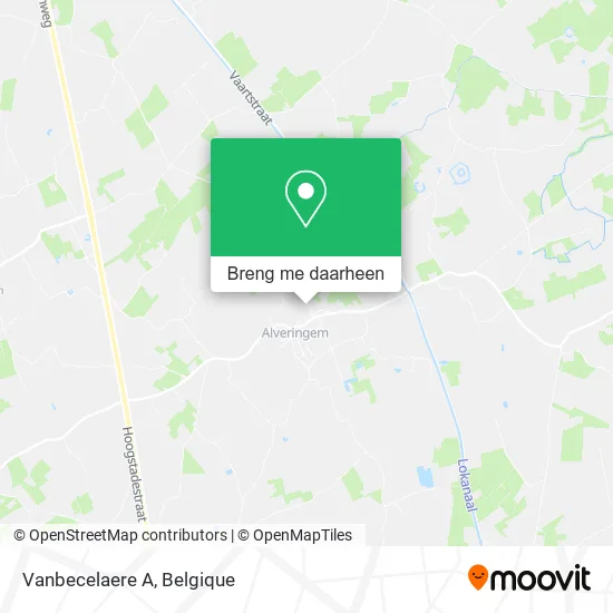 Vanbecelaere A kaart