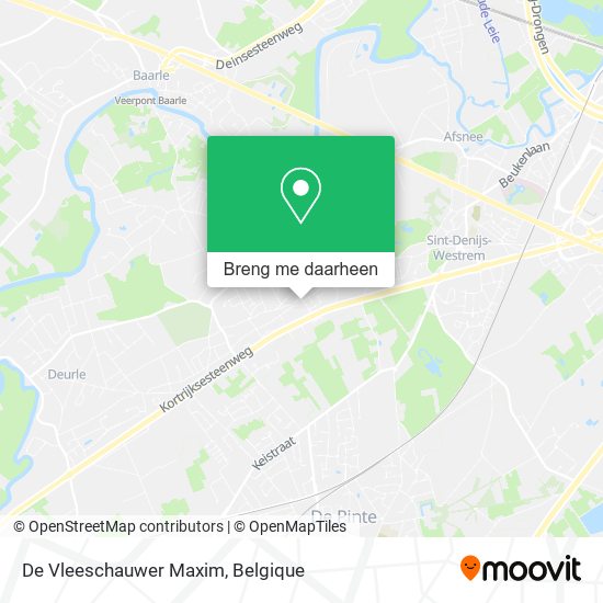 De Vleeschauwer Maxim kaart