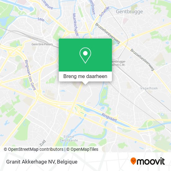 Granit Akkerhage NV kaart