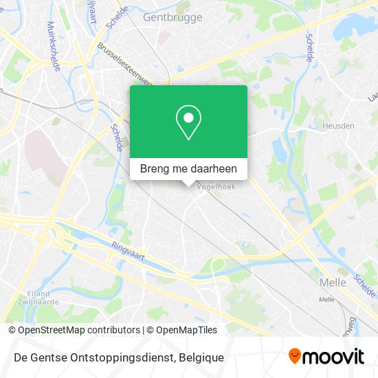 De Gentse Ontstoppingsdienst kaart