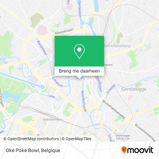 Oké Poké Bowl kaart