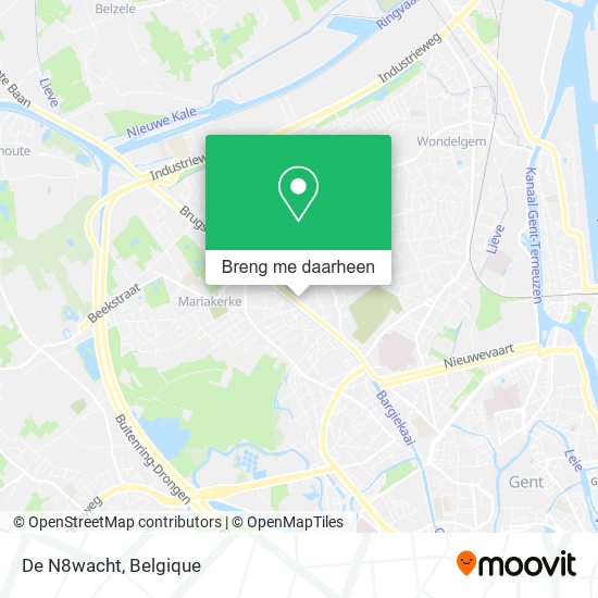 De N8wacht kaart