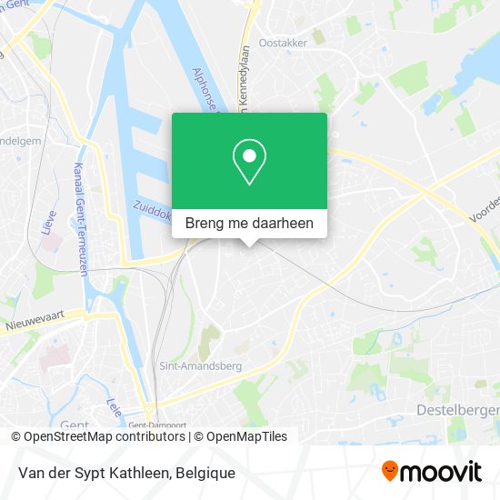 Van der Sypt Kathleen kaart