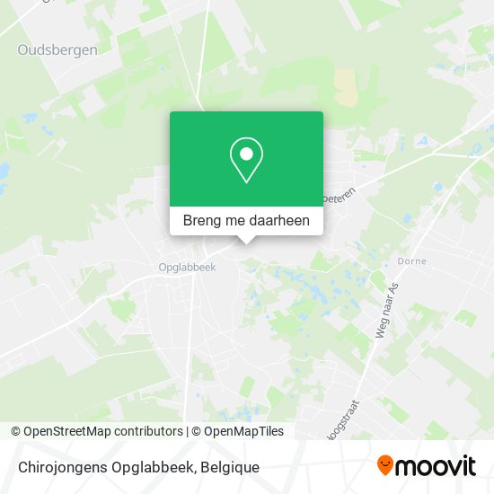 Chirojongens Opglabbeek kaart